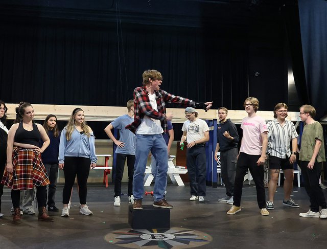 Footloose in rehearsal