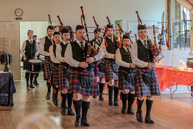 Willamette Valley Pipes &amp; Drums at 2023 Samhain Celtic New Year Festival